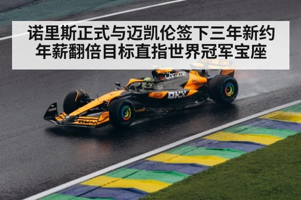 诺里斯正式与迈凯伦签下三年新约年薪翻倍目标直指世界冠军宝座